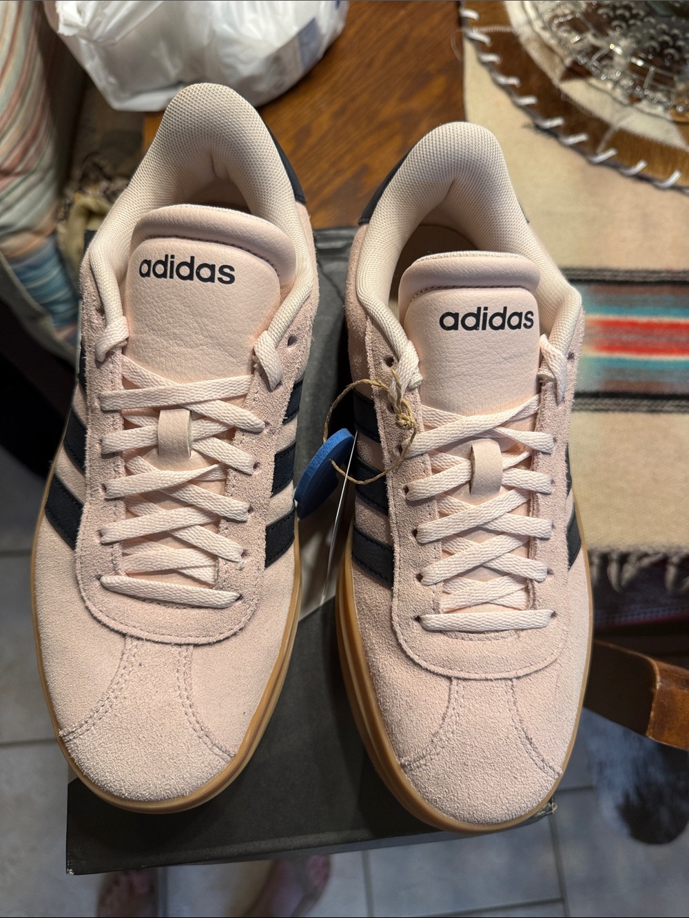 adidas Women's VL Court Bold Platform Casual Sneakers - Picture 3 of 7